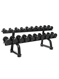 Conjunto Halteres 7.5 - 30kgs + Rack