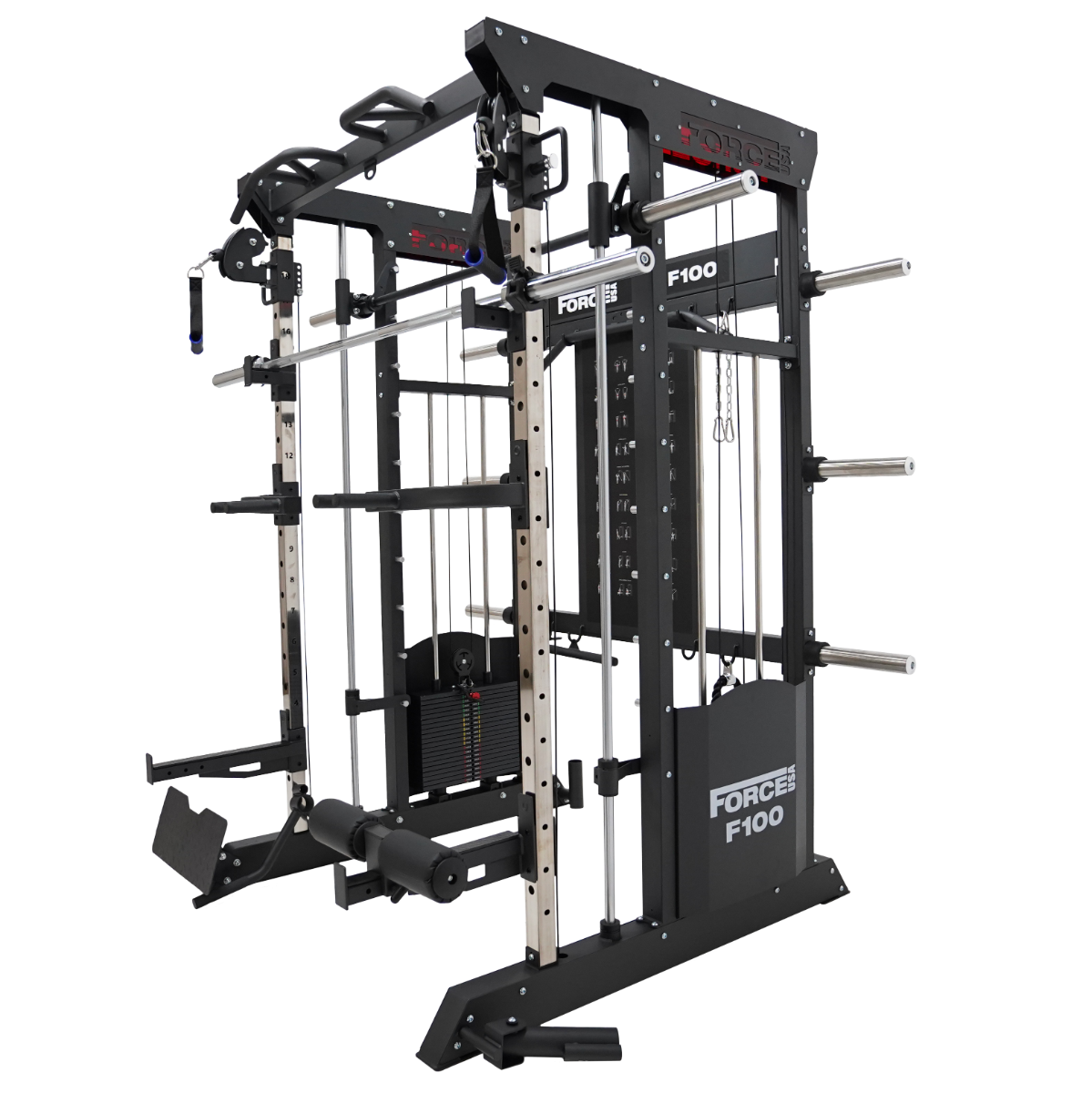 Force USA F100 V2 Functional Trainer - 200 Kilos de placas incluídas 