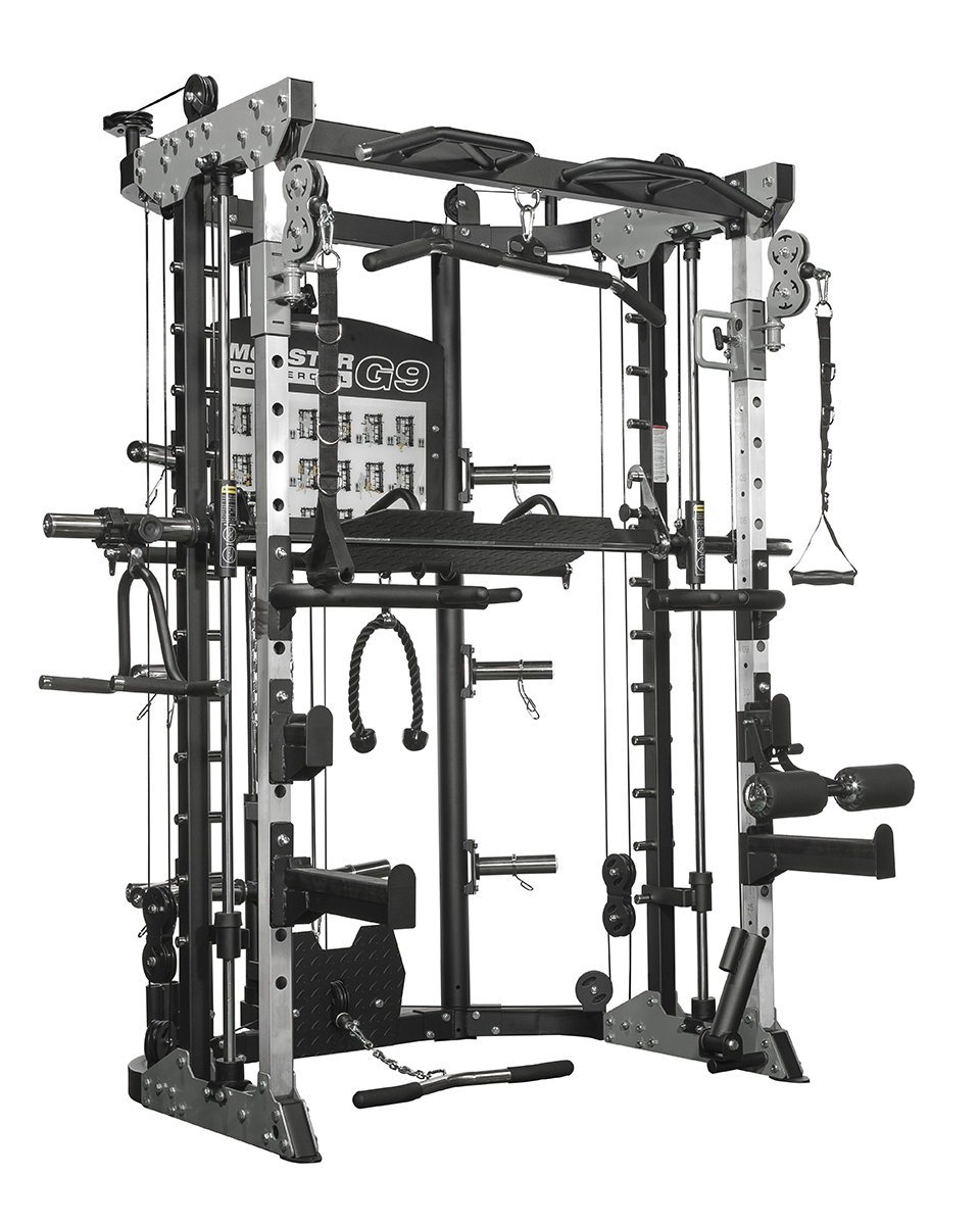 Force USA G9 All-In-One Trainer - Smith Machine, Functional Trainer, Rack e Leg Press